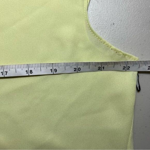 Halogen V-Neck Wrap Blouse, Yellow, L - Picture 4 of 7